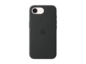 Apple iPhone 17e Silicone Case with MagSafe – Black | Apple