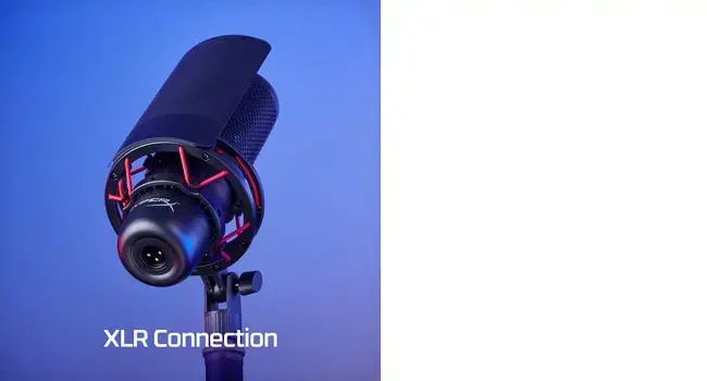 "HyperX ProCast" mikrofonas, -38 dB, 123 dB, 75 dB, 80 Hz, laidinis, XLR-3