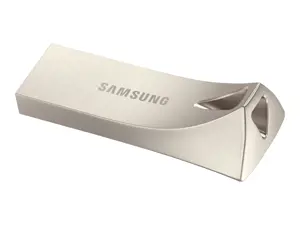 "Samsung" MUF-256BE, 256 GB, A tipo USB, 3.2 Gen 1 (3.1 Gen 1), 300 MB/s, be dangtelio, sidabrinės spalvos