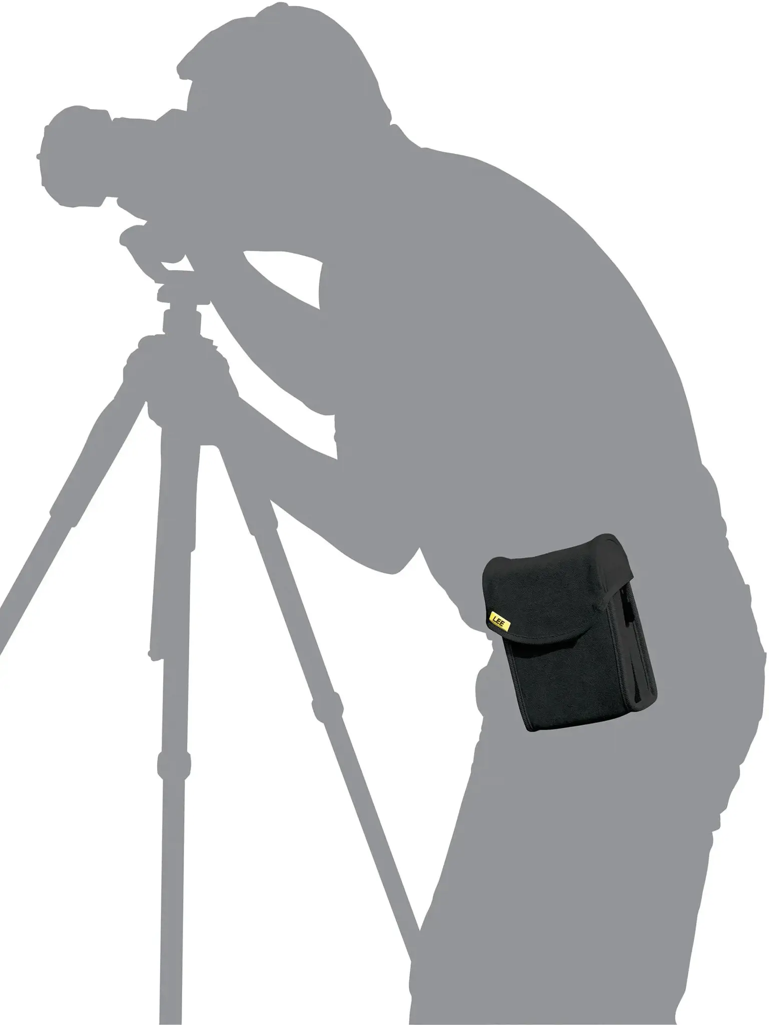 "Lee" filtrų dėklas 10 filtrų, juodas