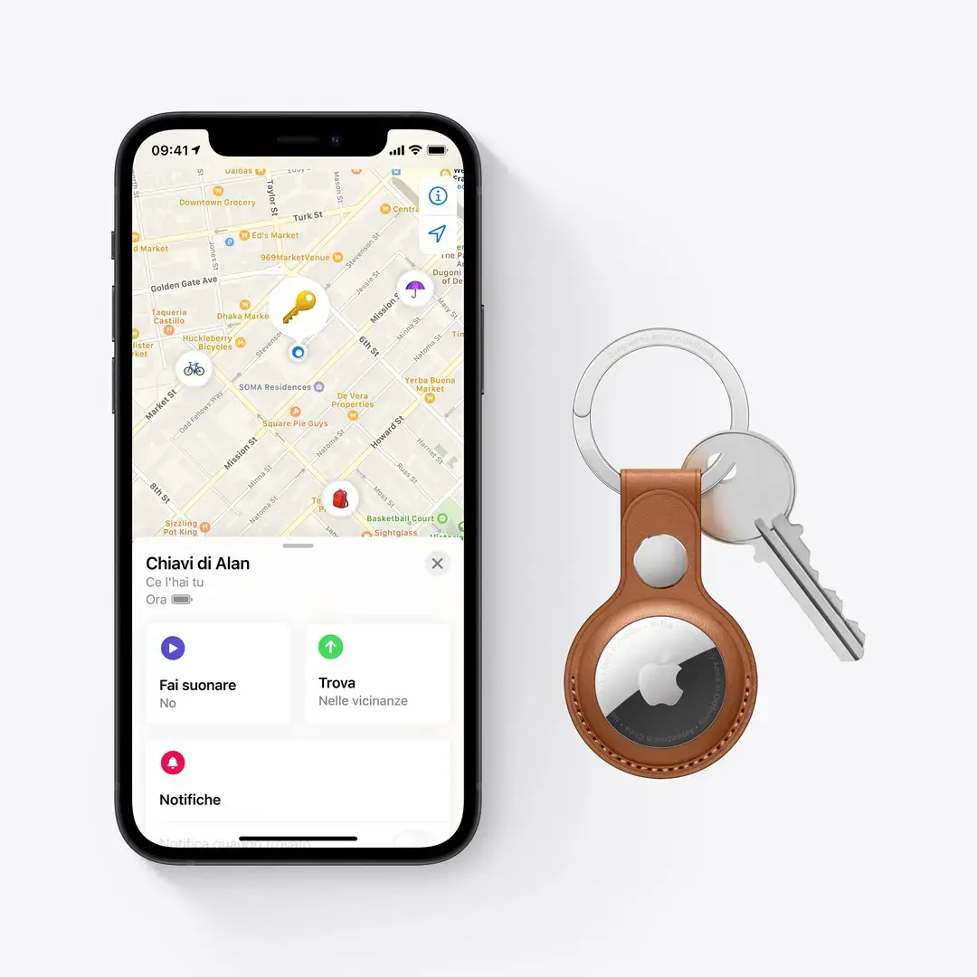 Apple AirTag 4 pakuotė