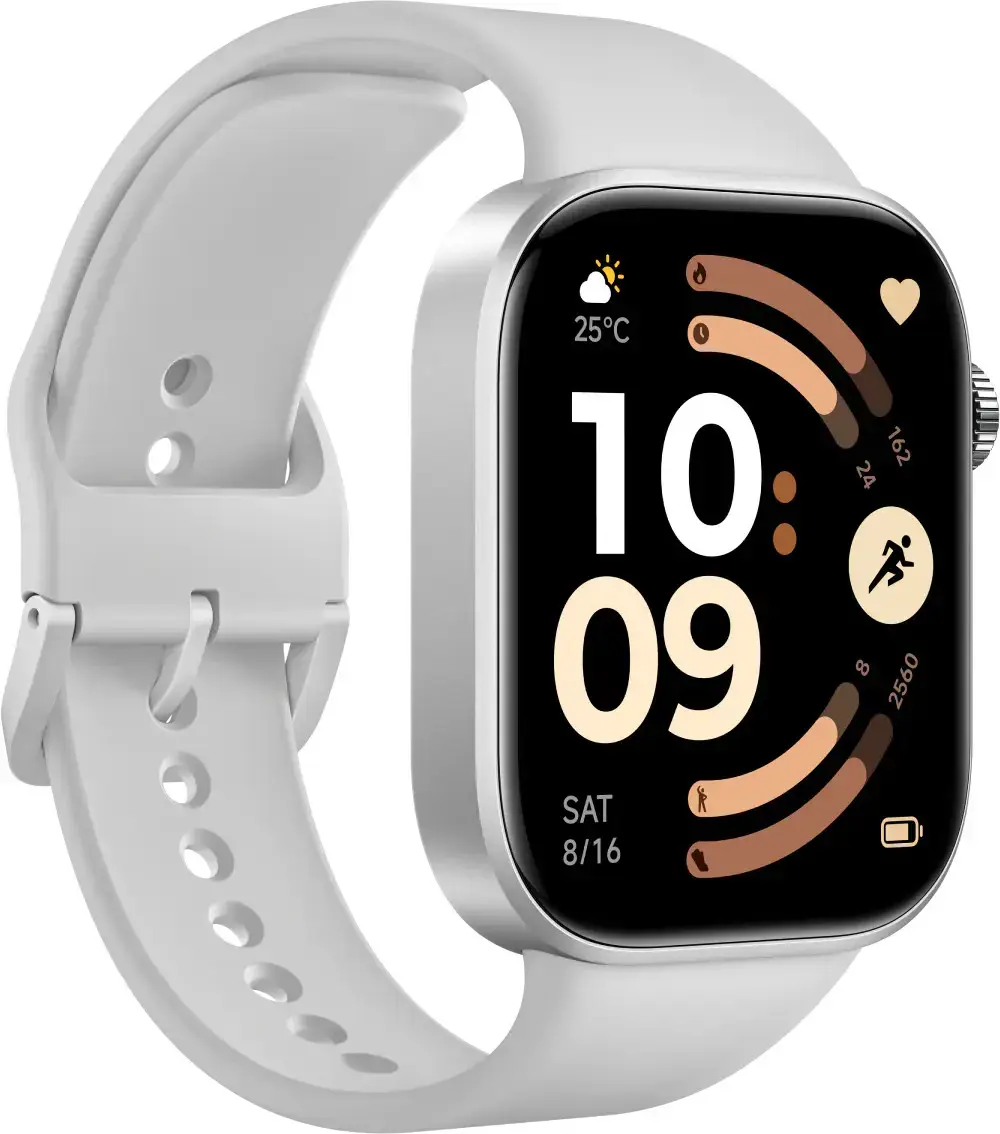 Xiaomi REDMI Watch 6 | Smart watch | GPS (satellite) | AMOLED | 2.07" | Waterproof | Silver Gray