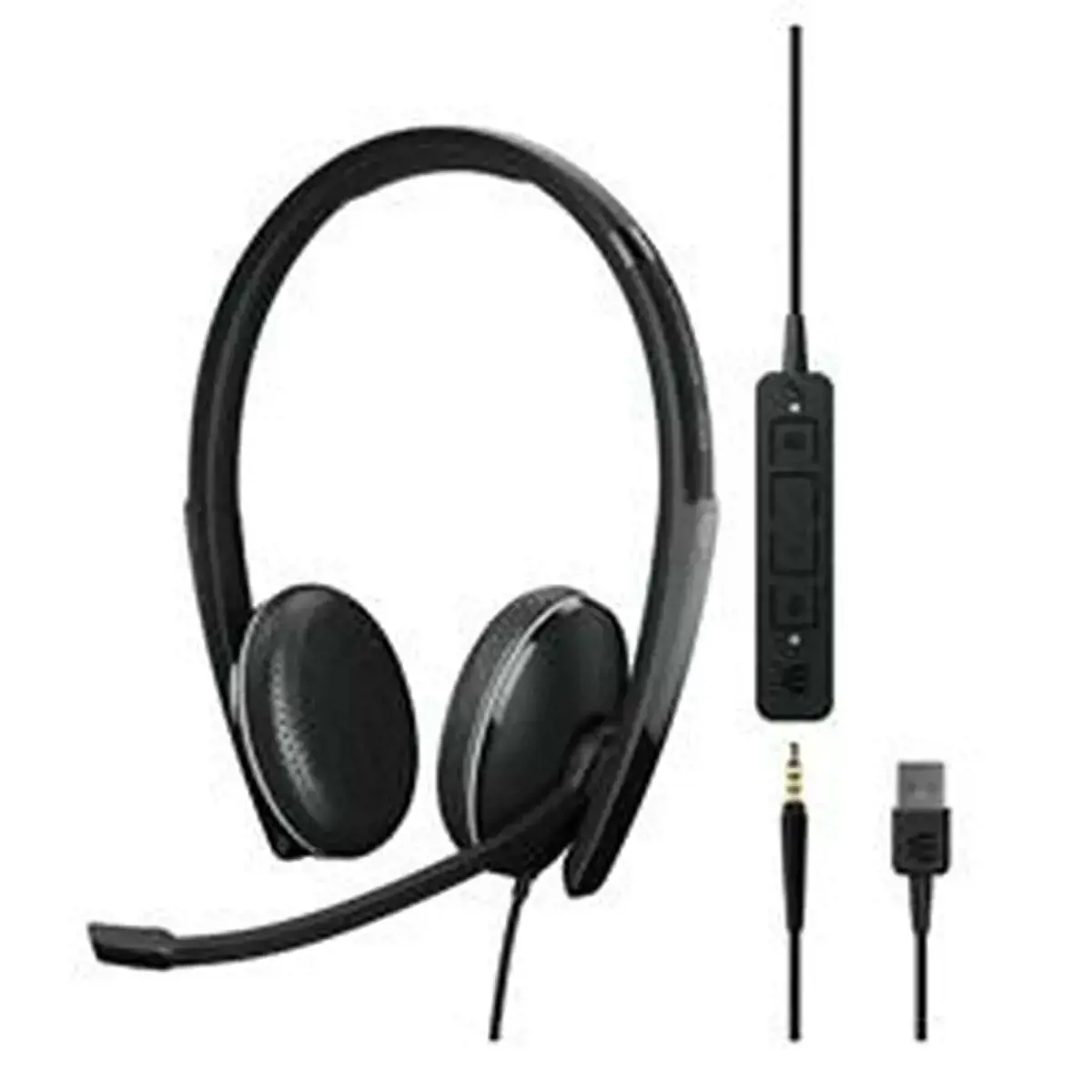 EPOS SENNHEISER ADAPT 165 USB II , USB LAIDINIS DVIPUSIS 3,5 MM + USB