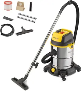 Vacuum cleaner STANLEY SXVC30XTDE Black, Stainless steel, Yellow 1600 W