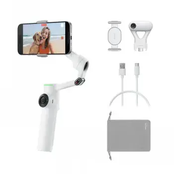 GIMBAL FLOW 2 PRO AI TRACKER/CINSABQB/TRUCKERWHITE INSTA360