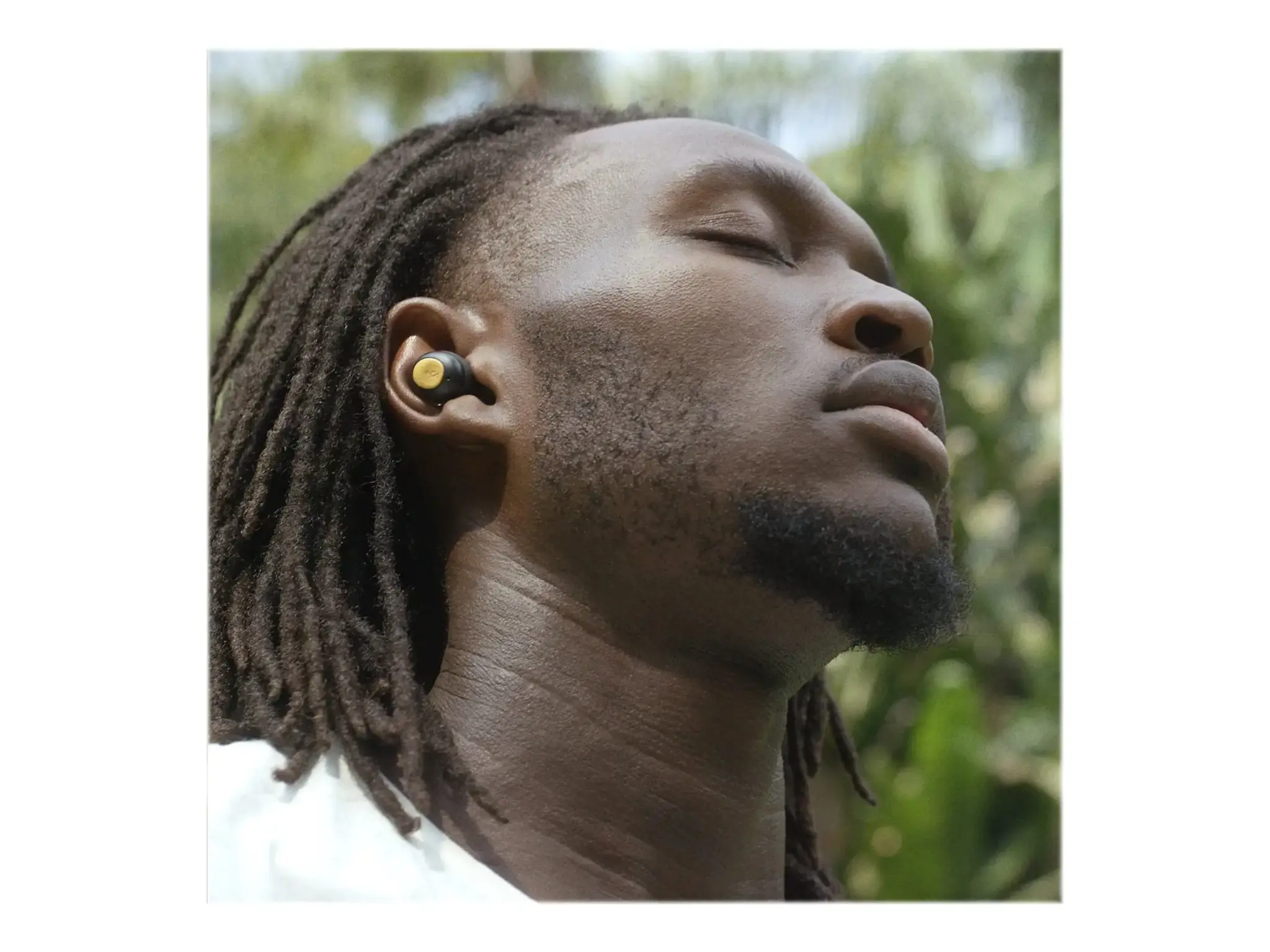 "Marley" tikros belaidės ausinės "Champion" Įmontuotas mikrofonas, "Bluetooth", juodos spalvos