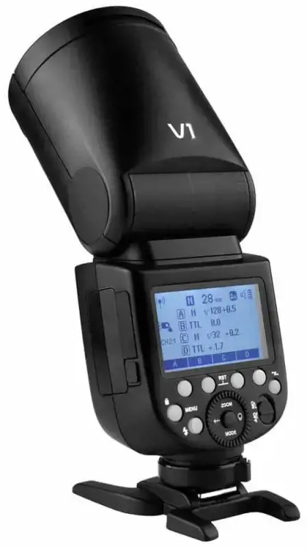 Godox V1 round head flash Nikon