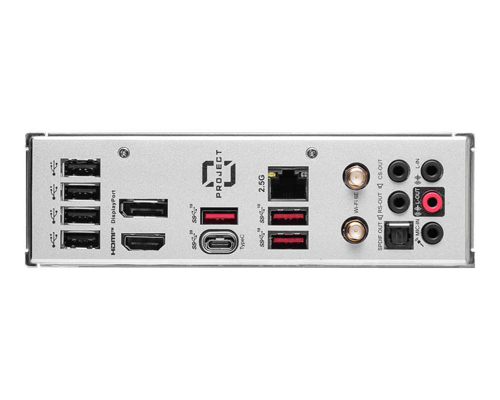 MSI B760M Ptoject Zero, Intel, LGA 1700, Intel® Celeron®, Intel® Pentium® Gold, LGA 1700, DDR5-SDRAM, 256 GB