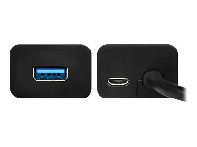 AXAGON HUE-S2B 4x USB3.0 įkrovimo koncentratorius, MicroUSB įkrovimo jungtis