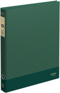 A4 Ringbinder 2 Rings Kraft DK Green
