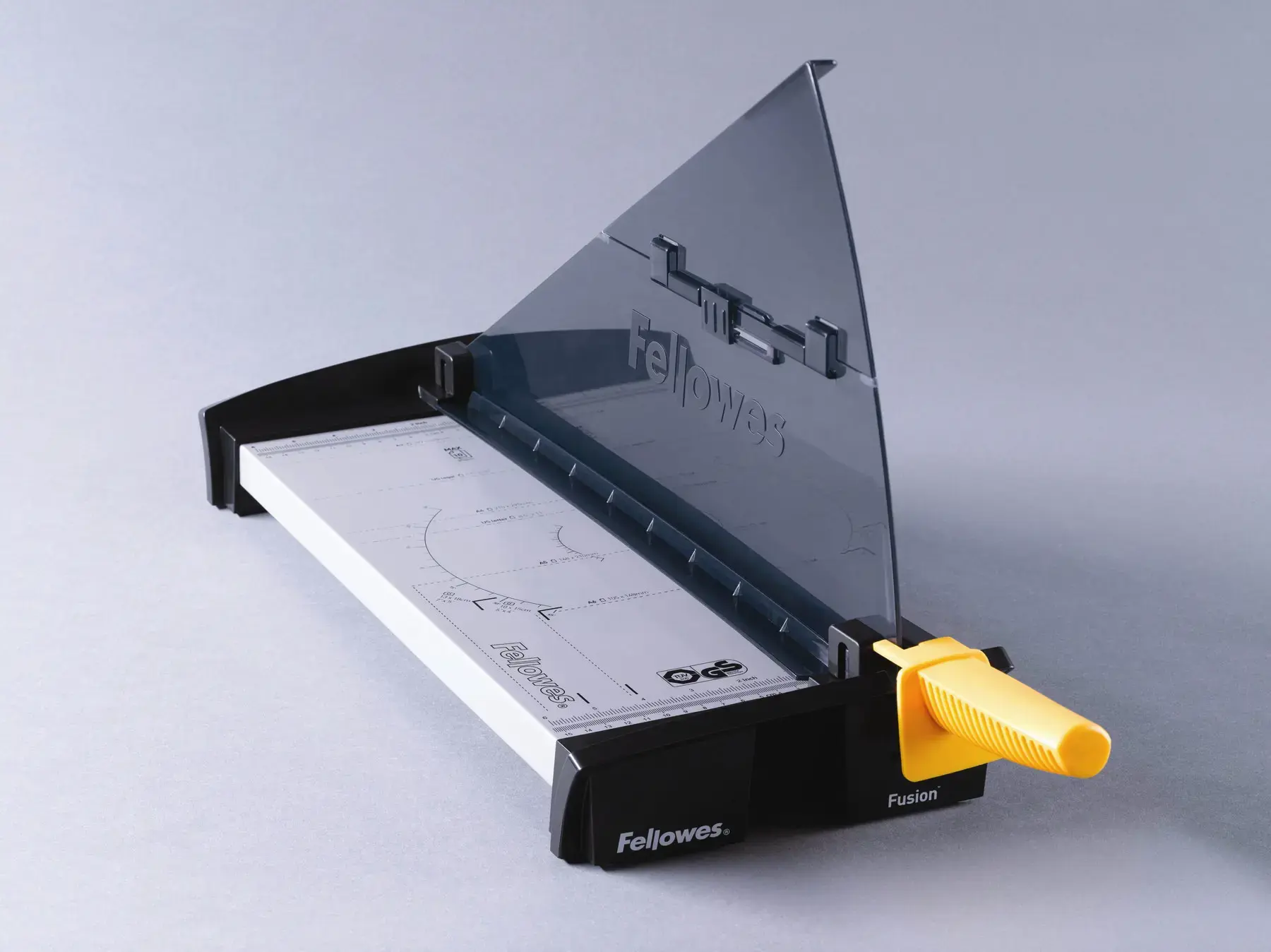 "Fellowes Fusion A3/180", 10 lapų, 46 cm, A3, metalinis, plastikinis, grafitinis, sidabrinis, geltonas, 2,5 kg