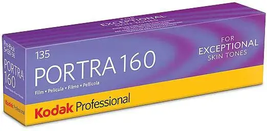 Kodak kino juosta Portra 160/36×5