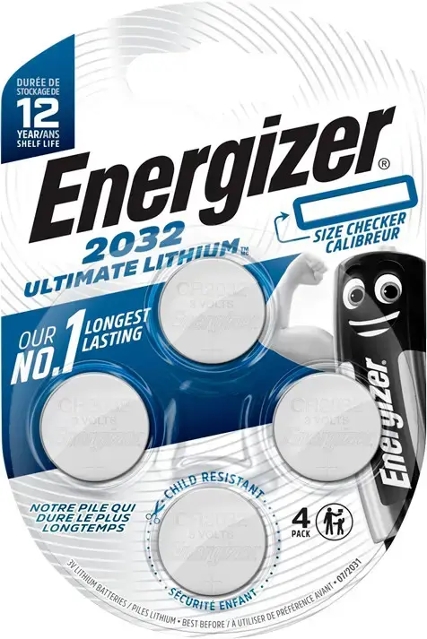 Energizer battery Ultimate Lithium CR2032 BP4