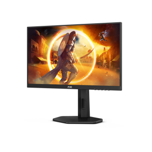 AOC 24G4X, 60.5 cm (23.8"), 1920 x 1080 pixels, Full HD, LCD, 0.5 ms, Black
