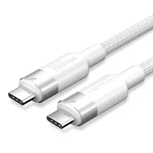 Vention USB 3.2 5A 10Gbps 1m WH USB-C to C cable