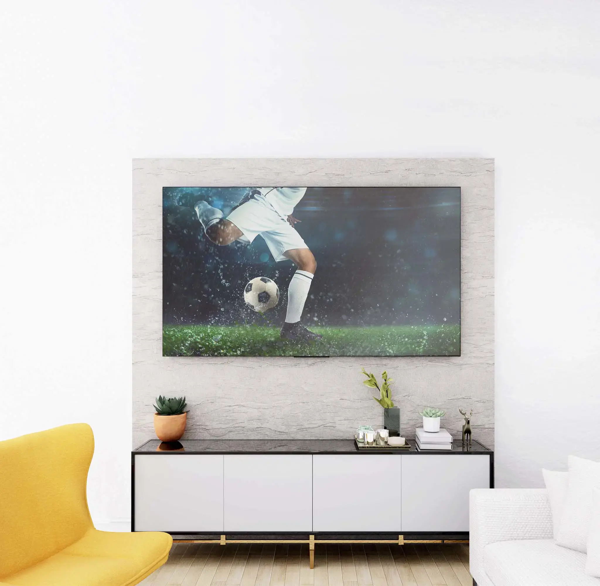 Edbak EWB100C-B, 81,3 cm (32"), 109,2 cm (43"), 30 kg, 75 x 75 mm, 440 x 330 mm, juoda