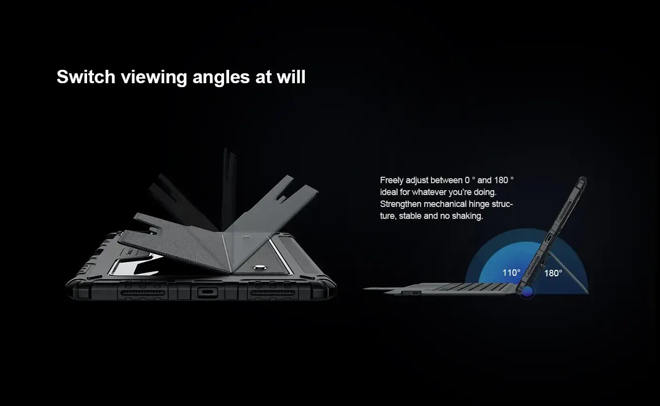 Nillkin Bumper Combo Keyboard Case for iPad Air 10.9 2020|Air 4|Air 5|Pro 11 2020|2021|2022 Black