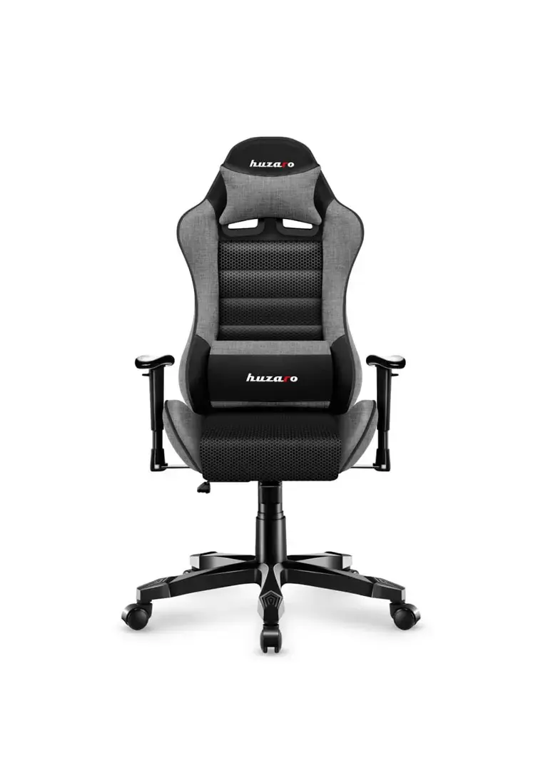 Žaidimų kėdė vaikams "Huzaro HZ-Ranger 6.0 Gray Mesh", pilka ir juoda