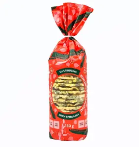 Kukurūzų trapučiai USTUKIŲ MALŪNAS, su spirulina, 130 g