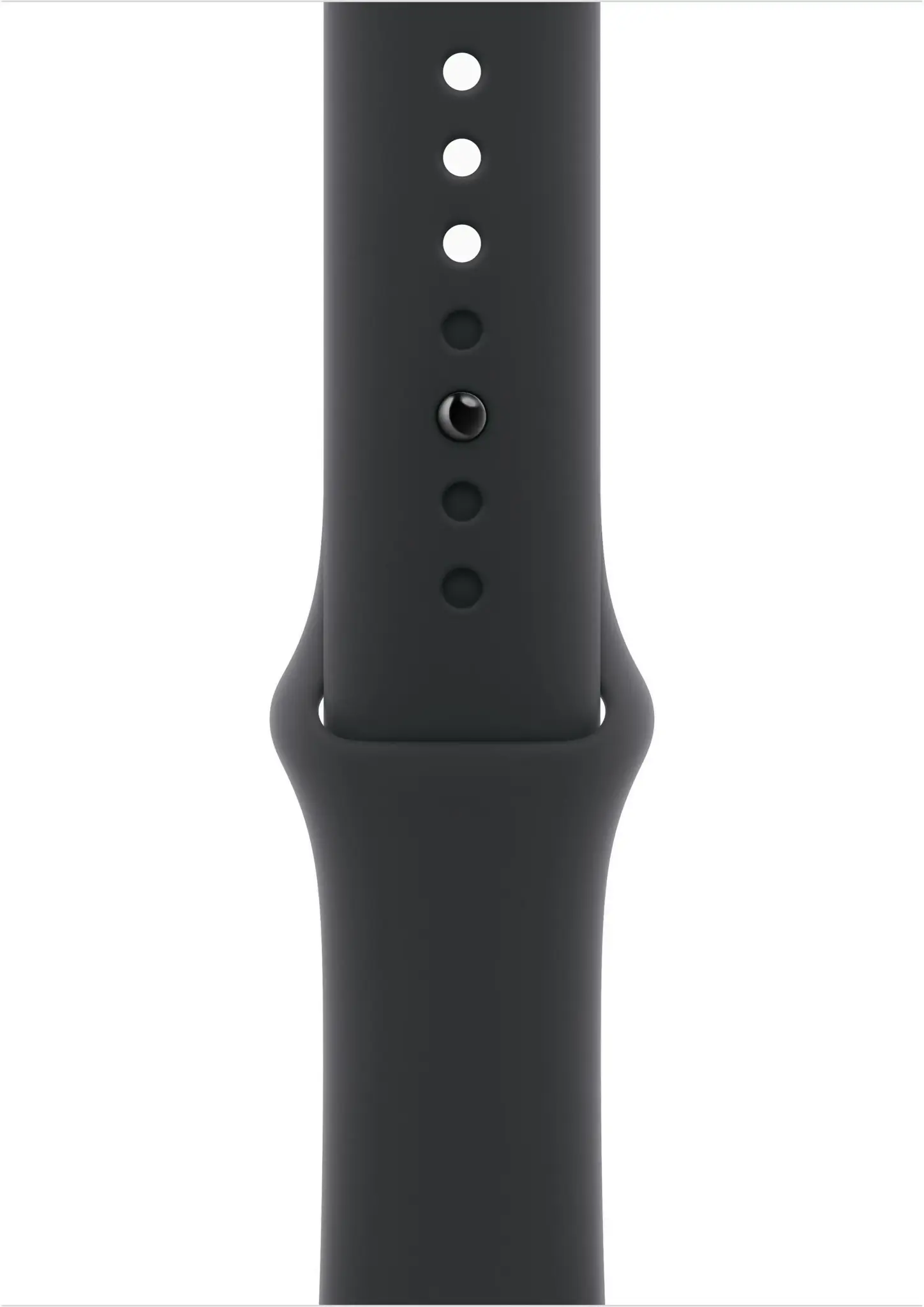 Apple Watch Series 10 GPS 46mm Jet Black Aluminium Case with Black Sport Band - S/M