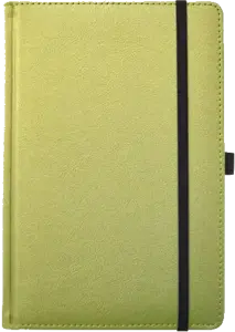 Kalendorius - užrašinė  UNIVERSAL BLACK EDITION, PU, A5, be datų, salotinė