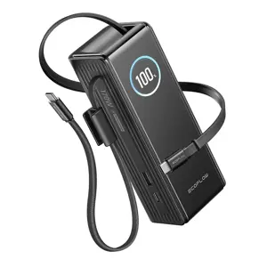 POWER BANK USB 25000MAH RAPID/170W BLACK 5023001024 ECOFLOW