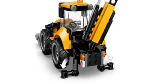 LEGO CITY 60480 Yellow Backhoe Loader