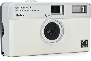 Kodak Half Frame Film Camera EKTAR H35 White