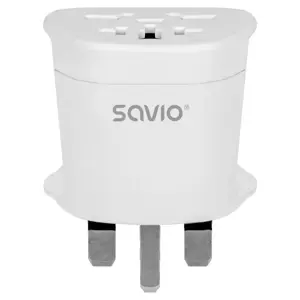 Savio AP-05 power adapter/inverter Indoor 2500 W White