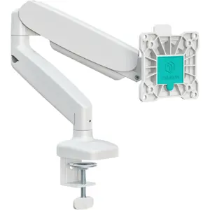 ONKRON Monitor Desk Mount for 13 to 32-Inch LCD LED OLED Screens up to 8 kg, White