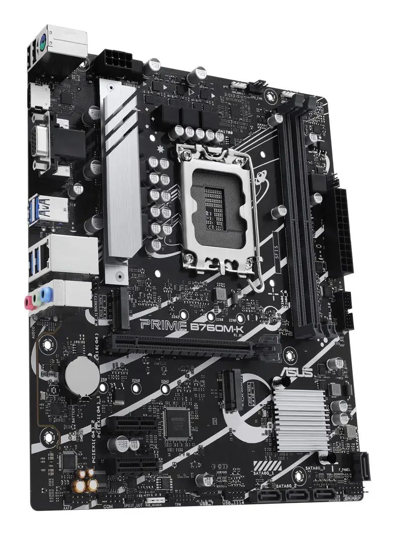 ASUS PRIME B760M-K LGA1700 mATX MB 2xDDR5 4xSATA 2xM.2