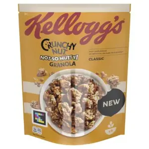 Dribsniai KELLOGG'S Crunchy Nut Granola Classic, 380 g