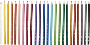 Spalvoti pieštukai PENTEL ARTS, akvareliniai 24 spalvų