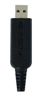 "Koss" žaidimų ausinės SB45 USB laidinės, "On-Ear", mikrofonas, A tipo USB, triukšmo slopinimas, sidabrinės/juodos spalvos