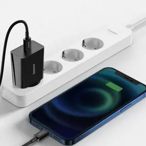 Baseus CCFS-SN01 kelioninis įkroviklis USB-C | 20W | 3A melyna