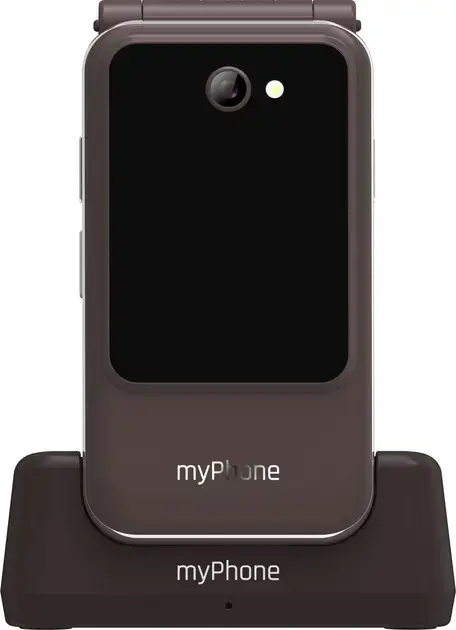 myPhone Harmony LTE Praline Collection | Brown | 2.8+1.44 " | IPS | 48 MB | 128 MB | Single SIM | MicroSD | 3G | Bluetooth | 5.1 | Main camera resolution 2 MP | 1300 mAh