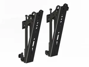 Multibrackets M Pro Series - Tilt Arms 200mm, Flat panel mount arm, Black, Steel, 30 kg, Rail, 0 - …