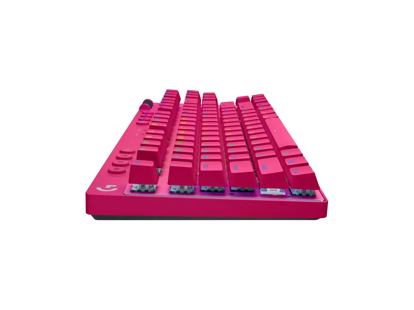 LOGITECH G PRO X TKL LIGHTSPEED Mechanical Gaming Keyboard - MAGENTA - US INT'l - TACTILE