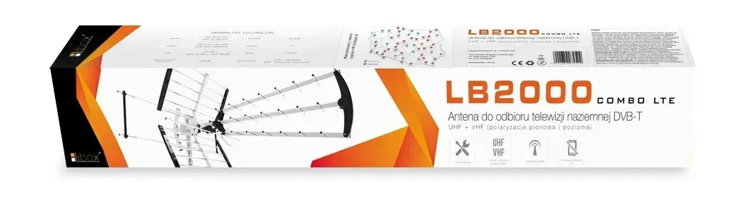 "Libox LB-2000 COMBO LTE Antena TV DVB-T