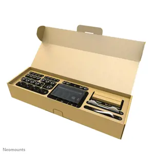 "Neomounts by Newstar" Pasirinkite "Neomounts" sunkų televizoriaus sieninį laikiklį, 125 kg, 139,7 cm (55"), 2,79 m (110"), 800 x 600 mm, aukščio reguliavimas, juodas