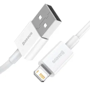 Baseus Superior Cable USB - Lightning 2,4A 0,25 m White (CALYS-02)