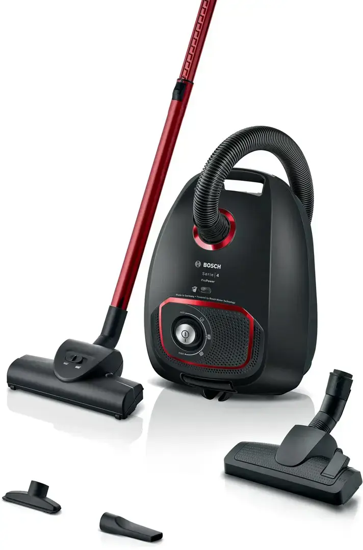 Bosch Serie 4 BGB41POW1 850 W black bagged vacuum cleaner