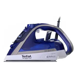 "Tefal Ultimate Pure FV6812E0", garų lygintuvas, 2 m, 260 g/min, mėlynas, sidabrinis, 50 g/min, 0,27 l