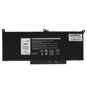 GREENCELL akumuliatorius F3YGT, skirtas "Dell Latitude 7280 7290 7380 7390 7480 7490