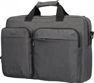 TARGUS HYBRID 16" BRIEFCASE BACKPACK, GREY