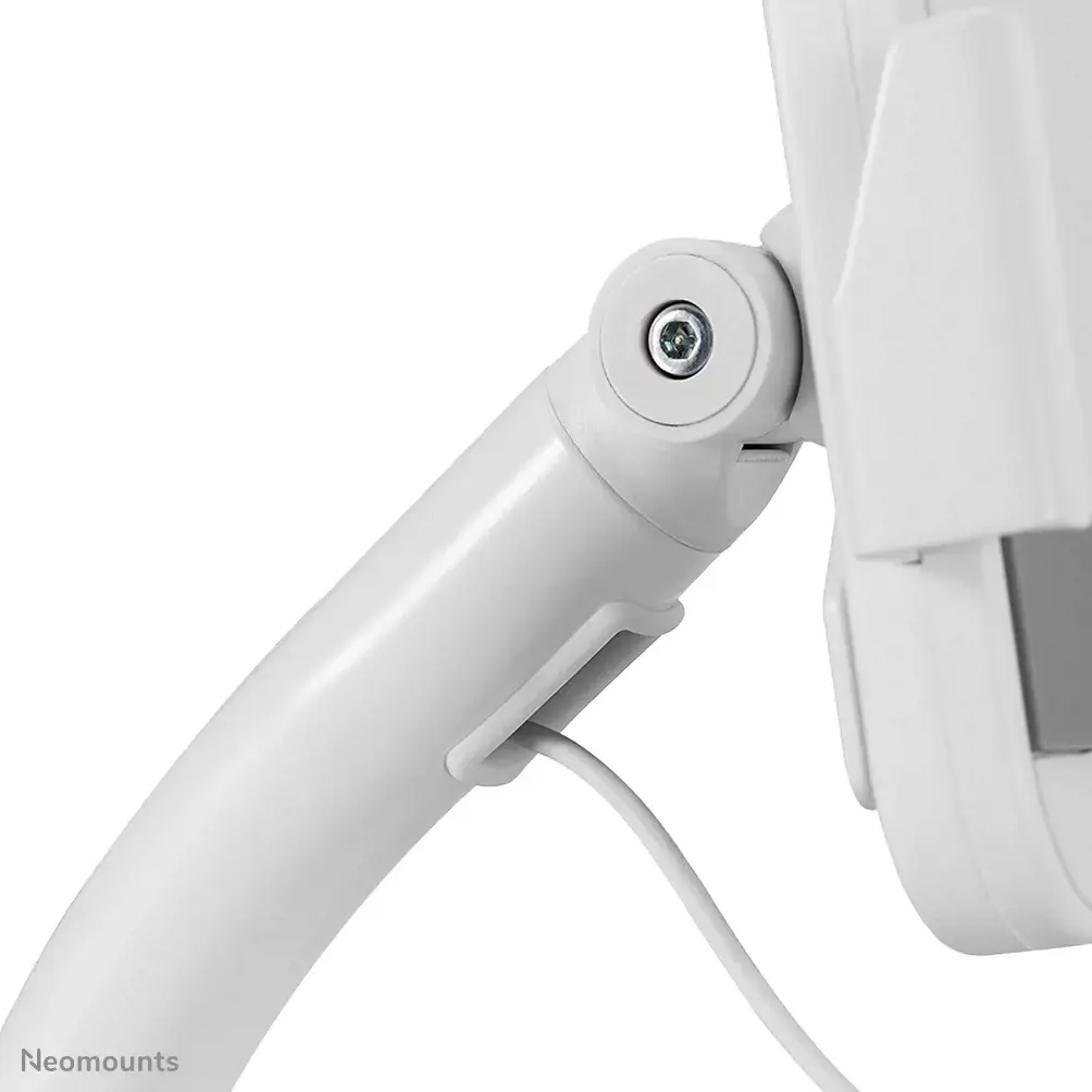 "Neomounts by Newstar" planšetinių kompiuterių grindų stovas, Planšetinis kompiuteris/UMPC, Pasyvus laikiklis, Vidinis, Baltas