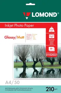 Blizgus Fotopopierius Lomond, A4, 210 g/m², 50 psl.