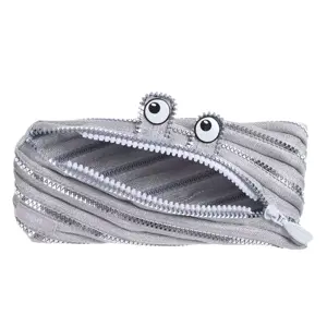 Penalas-pieštukinė ZIPIT Monster Pouch, Special Edition, ZTM-SE-5, Sidabrinės spalvos