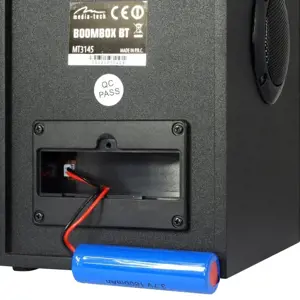 MEDIATECH MT3145 V2 Nešiojamoji garsiakalbių sistema MediaTech Boombox BT - 15W, MP3, FM, C8411884