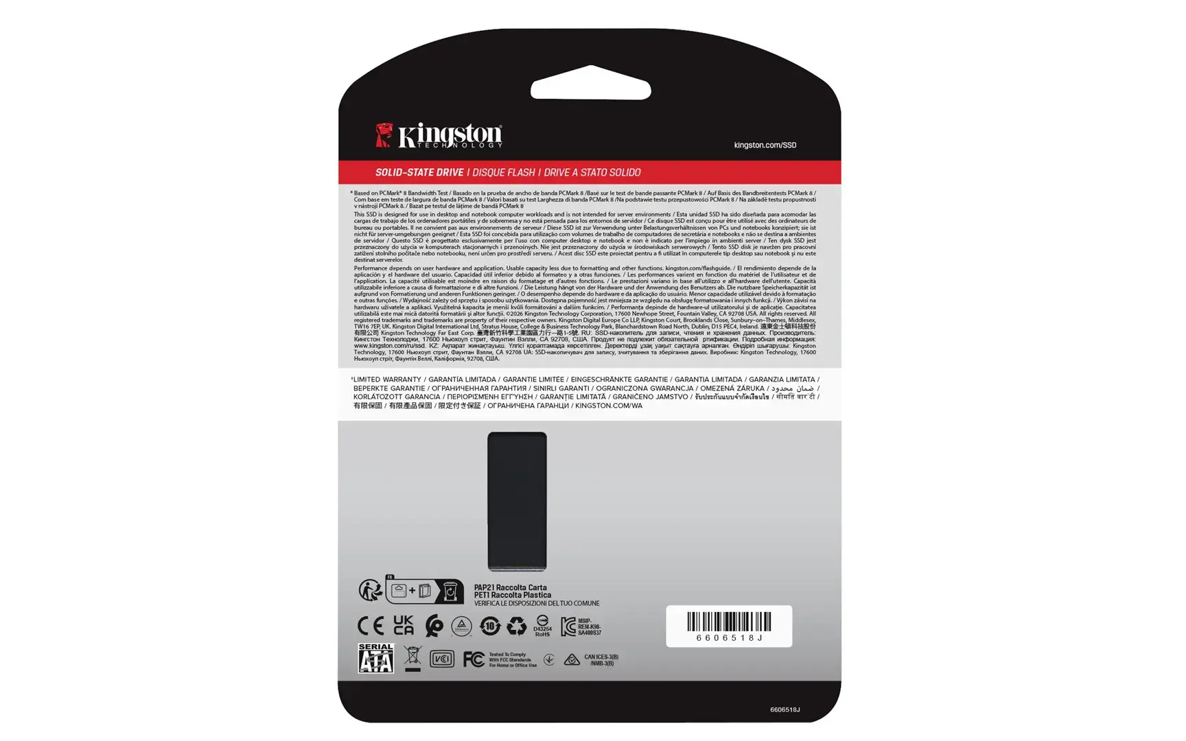 SSD diskas KINGSTON A400 960 GB, 2.5", Serial ATA III